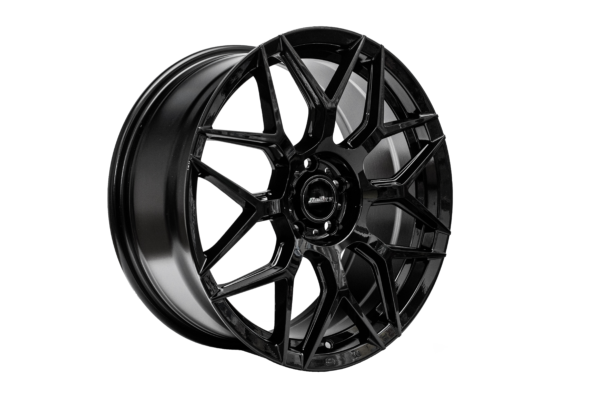 Calibre Spa Black Gloss Black Alloy Wheels