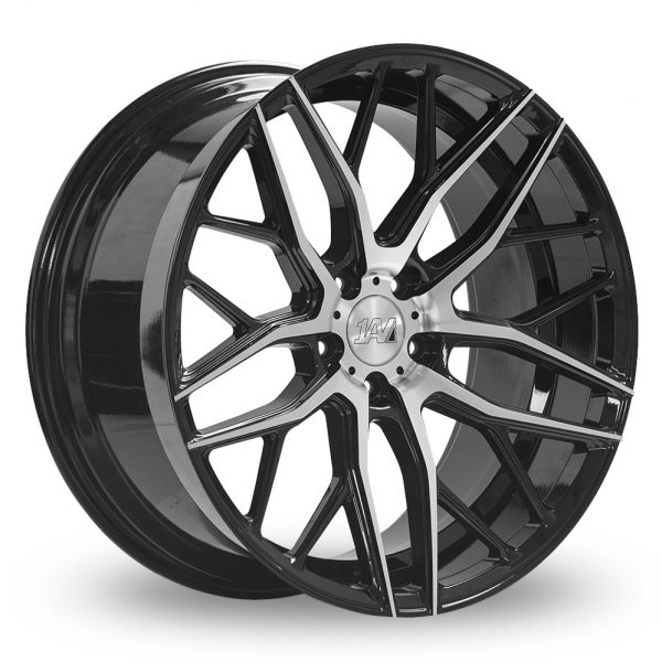 1AV ZX11 BLACK POLISHED ALLOY WHEELS