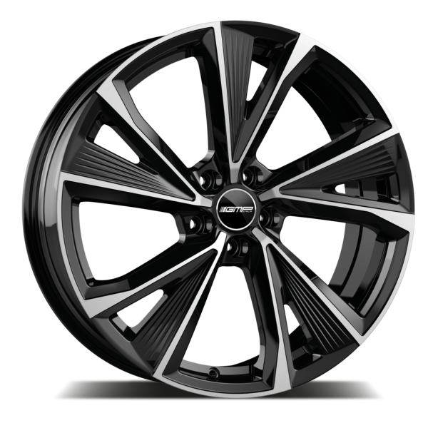 GMP ITALIA EVENTO BLACK POLISHED ALLOY WHEELS