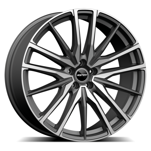 GMP ITALIA SPARTA MATT ANTHRACITE POLISHED ALLOY WHEELS