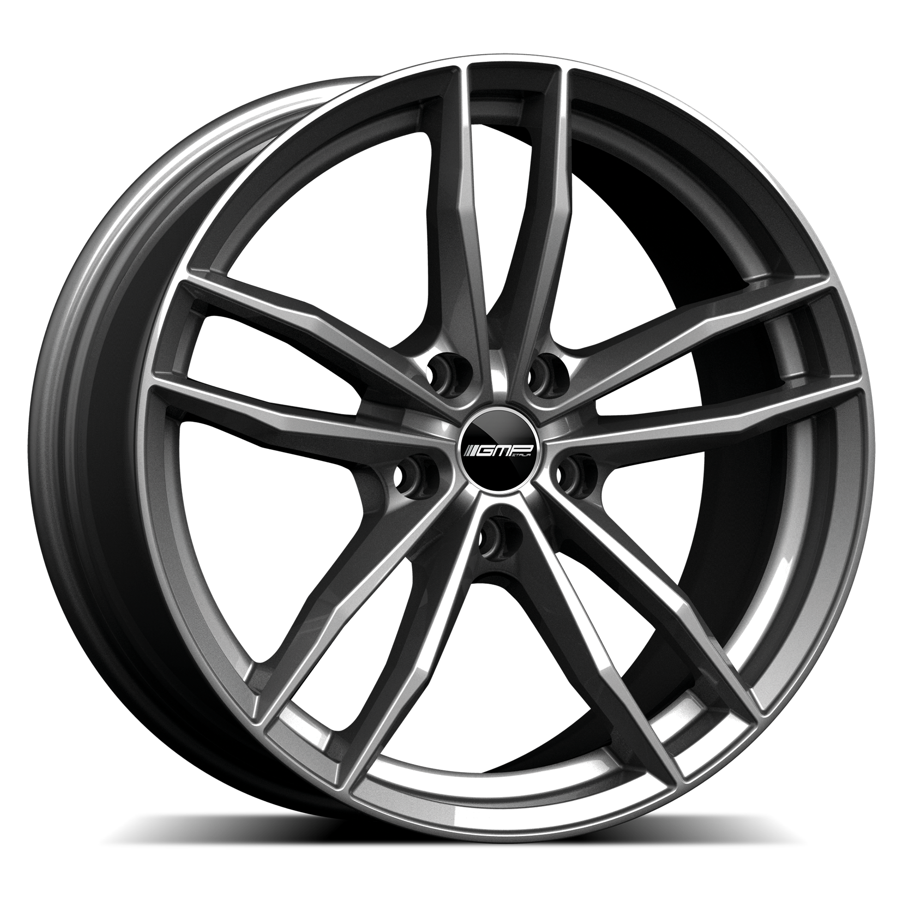 GMP ITALIA SWAN GLOSS ANTHRACITE ALLOY WHEELS