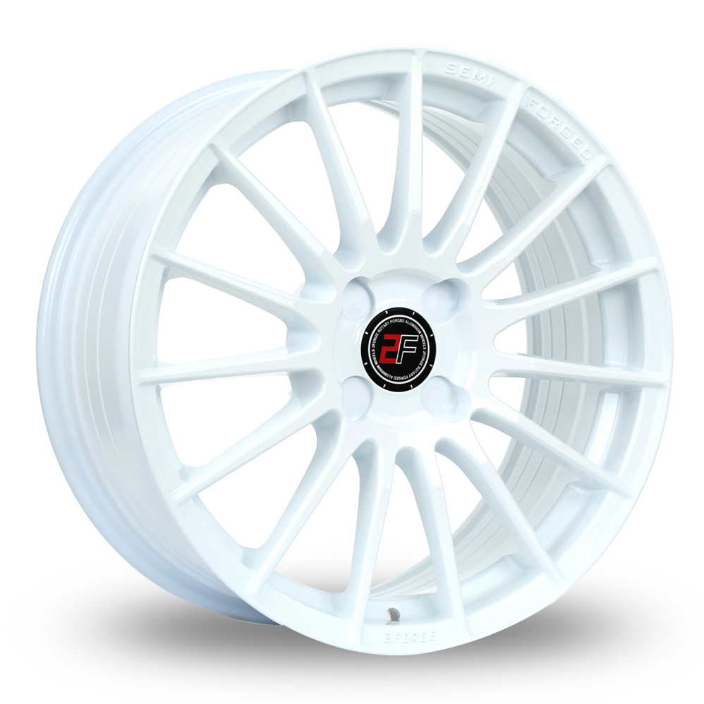 2FORGE ZF1 WHITE ALLOY WHEELS