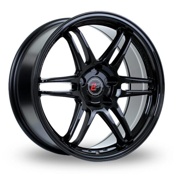2FORGE ZF5 GLOSS BLACK ALLOY WHEELS
