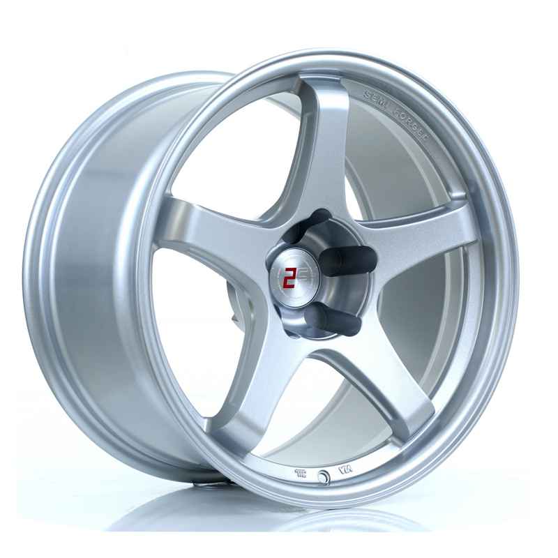 2FORGE ZF7 SILVER ALLOY WHEELS