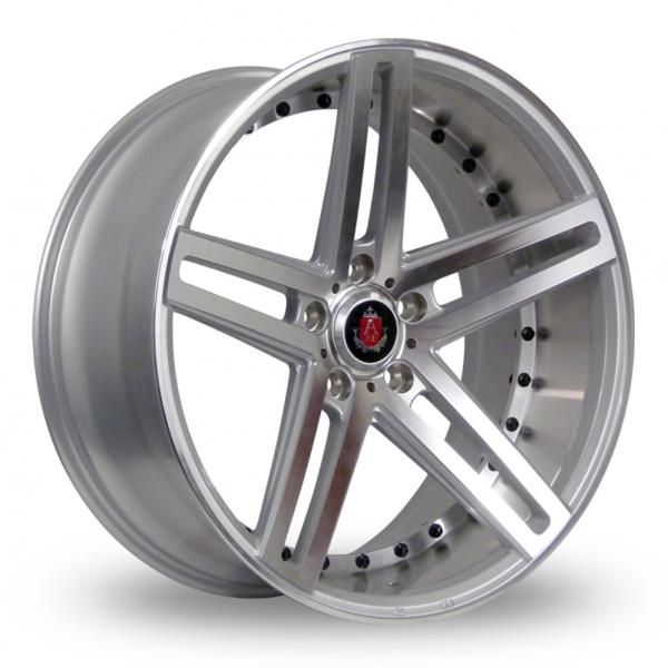 AXE EX20 SILVER POLISHED ALLOY WHEELS