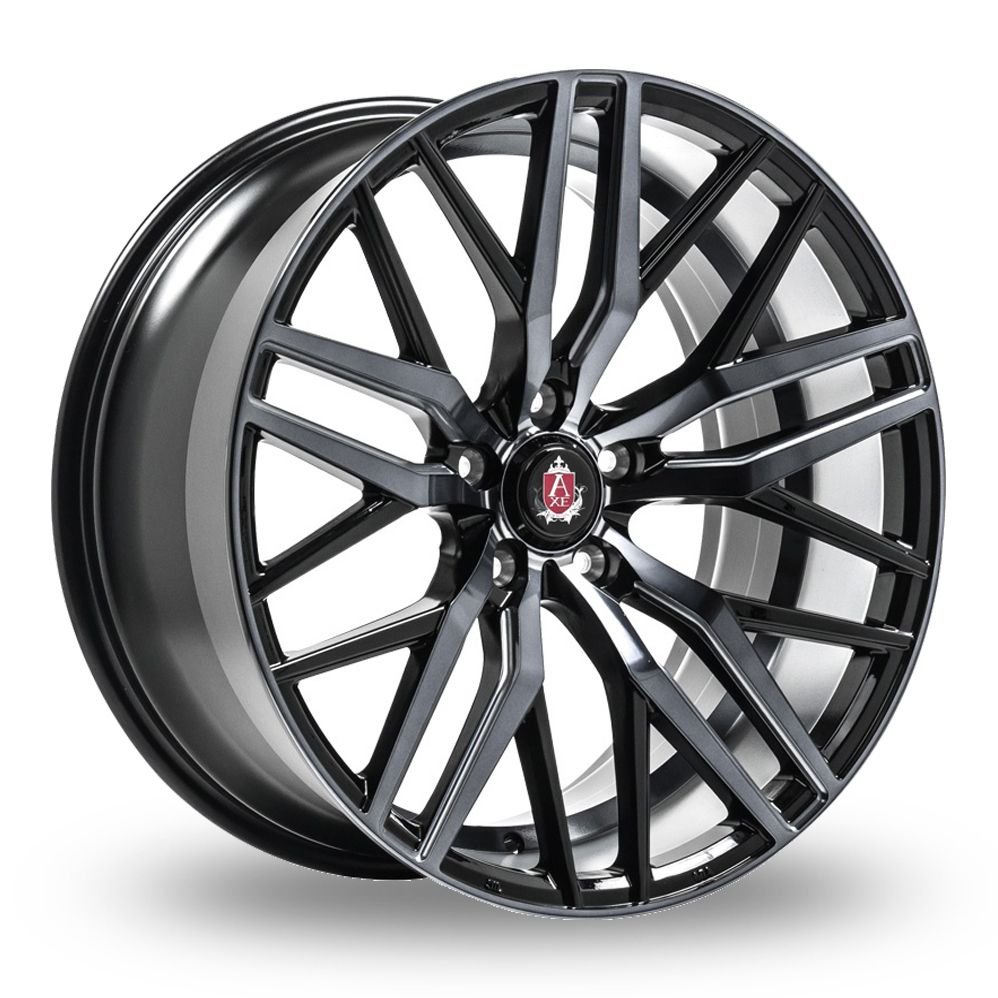 AXE EX30 BLACK POLISHED TINTED ALLOY WHEELS