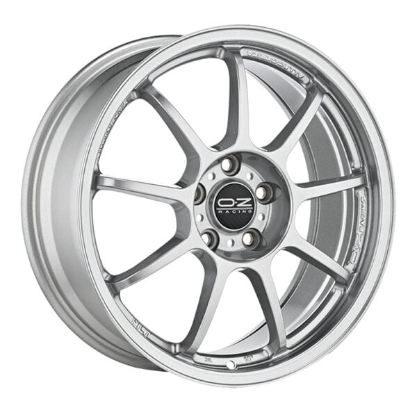 OZ RACING ALLEGGERITA HLT SILVER ALLOY WHEELS