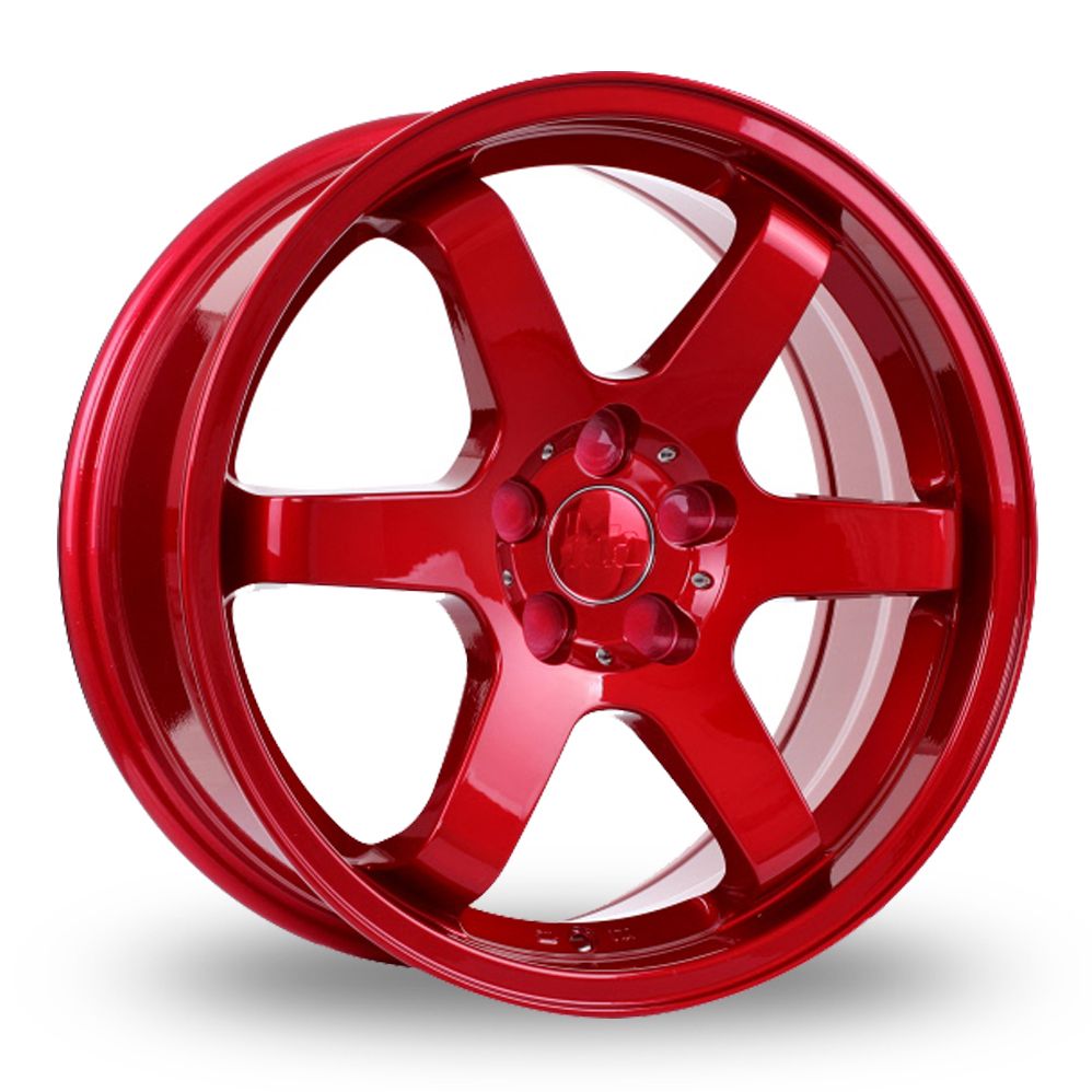 BOLA B1 CANDY RED ALLOY WHEELS