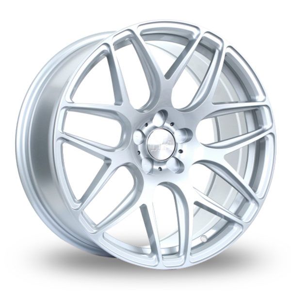 BOLA B8R SILVER ALLOY WHEELS