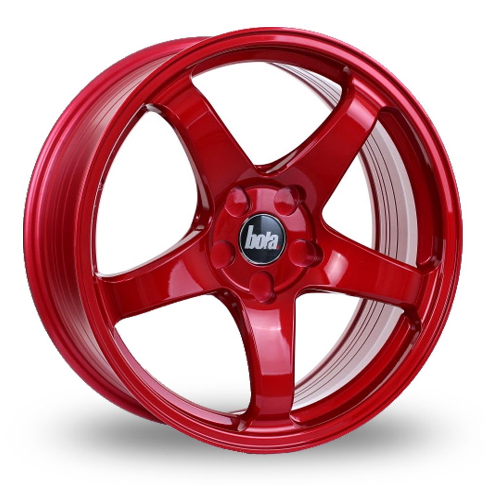 BOLA B2R CANDY RED ALLOY WHEELS