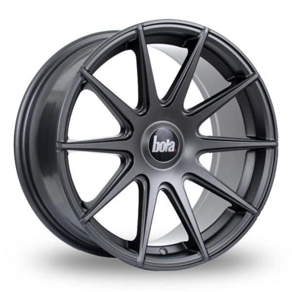 BOLA CSR GUN METAL ALLOY WHEELS