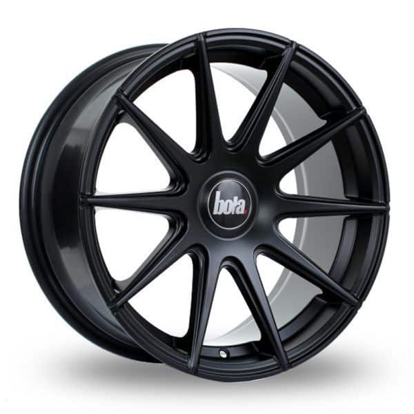 BOLA CSR MATT BLACK ALLOY WHEELS