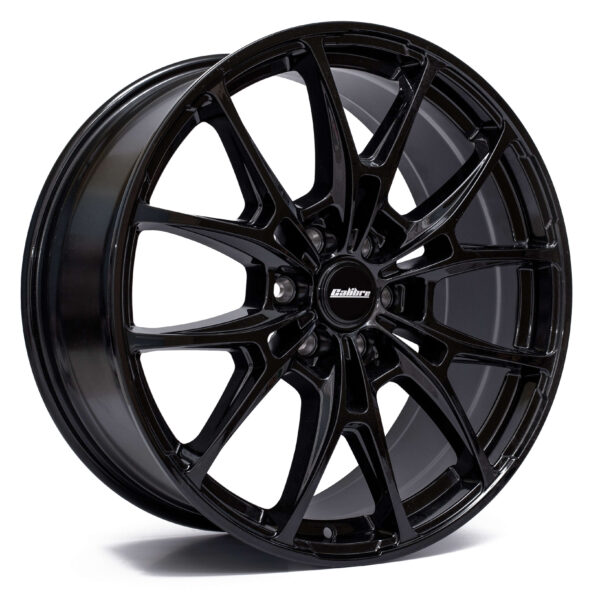 20″ Calibre Katana Gloss Black Alloy Wheel Set for Ford Transit Custom (New Gen)