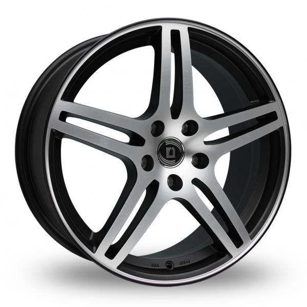DIEWE CHINQUE BLACK POLISHED ALLOY WHEELS