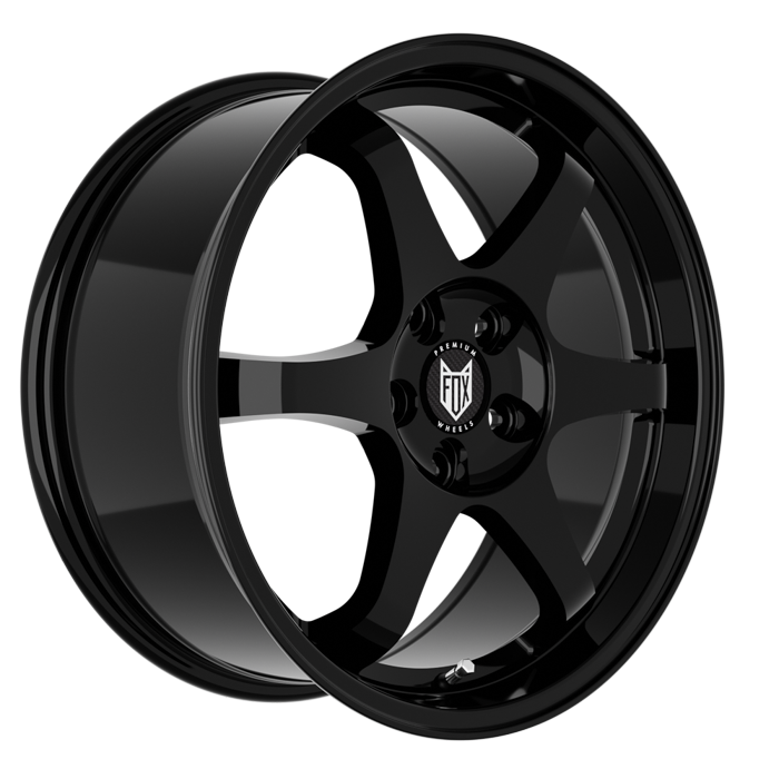 FOX PF5 GLOSS BLACK ALLOY WHEELS