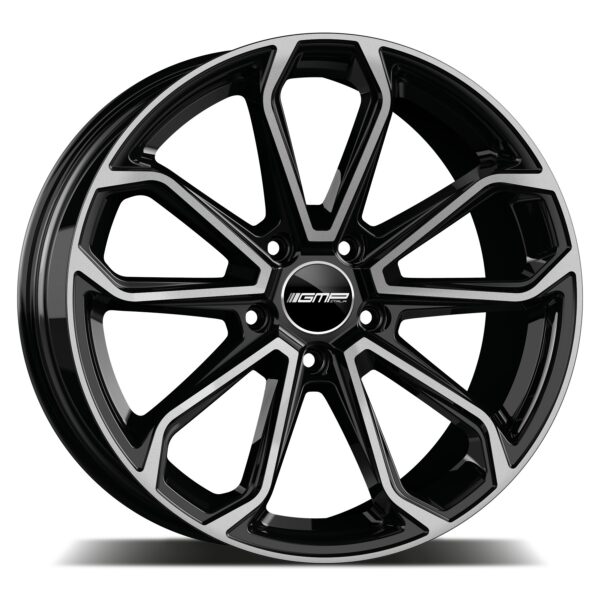 GMP ITALIA FURIOSA BLACK POLISHED ALLOY WHEELS