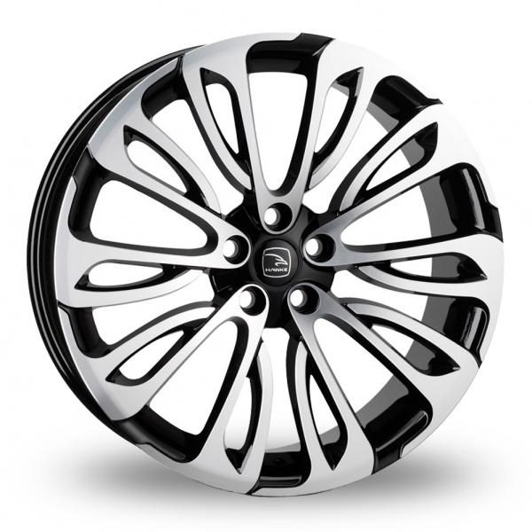 Hawke Halcyon Black Polished Alloy Wheel