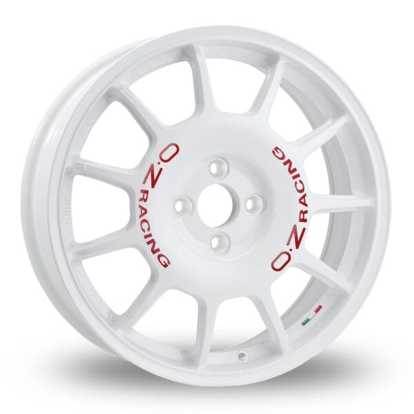 OZ RACING LEGGENDA WHITE ALLOY WHEELS