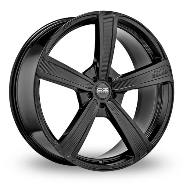 OZ RACING MONTECARLO HLT GLOSS BLACK ALLOY WHEELS