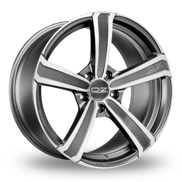 OZ RACING MONRECARLO HLT GRAPHITE ALLOY WHEELS