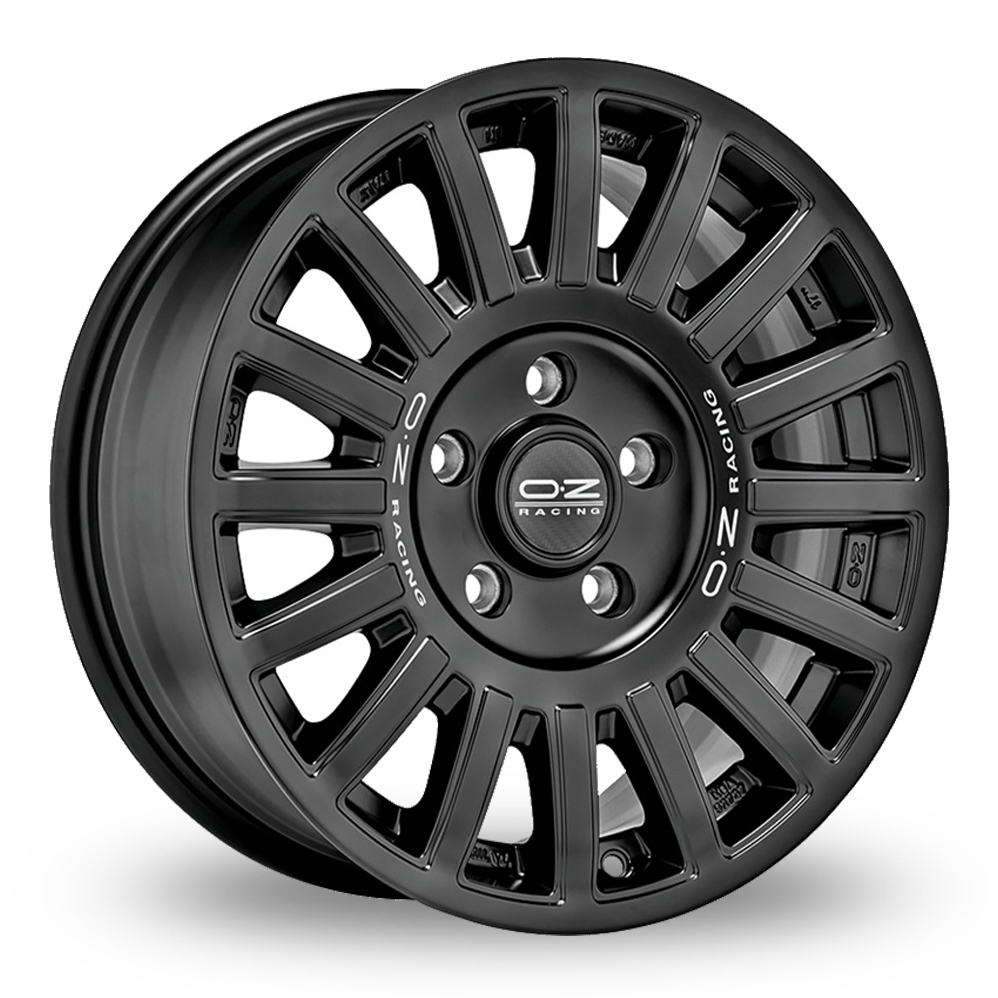 OZ RACING RALLY RAID MATT BLACK ALLOY WHEELS - Speedy's Wheels & Tyres