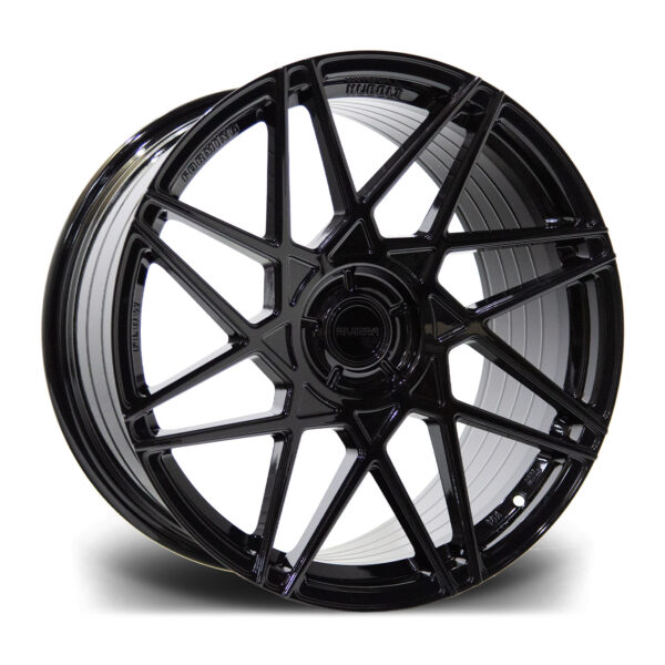 19″ RIVIERA RF2 GLOSS BLACK – FITMENT 5X120