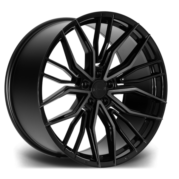 22″ Riviera RXS4 Black Alloy Wheels