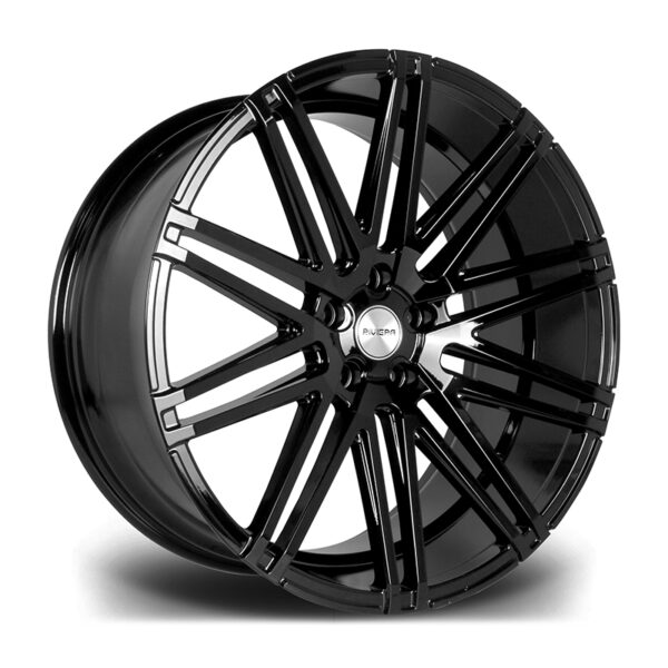 20″ RIVIERA RV120 GLOSS BLACK – FITMENT 5X120