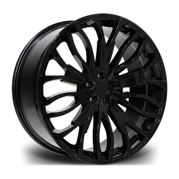 22″ RIVIERA RV134 GLOSS BLACK – FITMENT 5X120