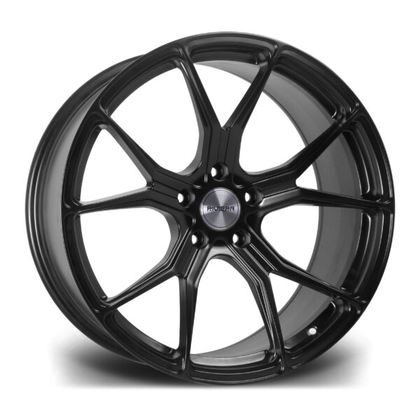 20″ RIVIERA RV192 SATIN BLACK – FITMENT 5X120