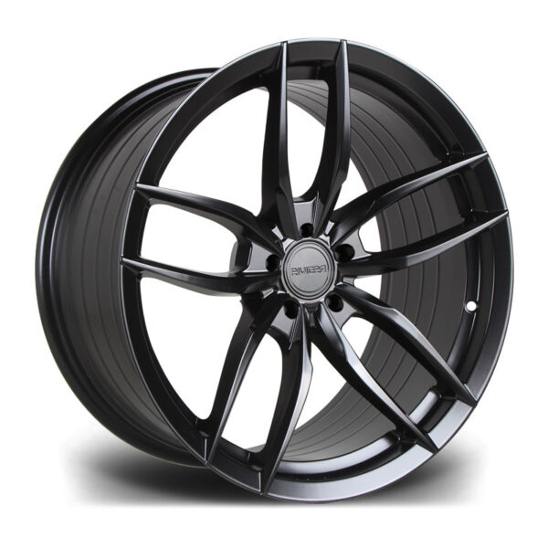 19″ RIVIERA RV195 MATT BLACK – FITMENT BLANK