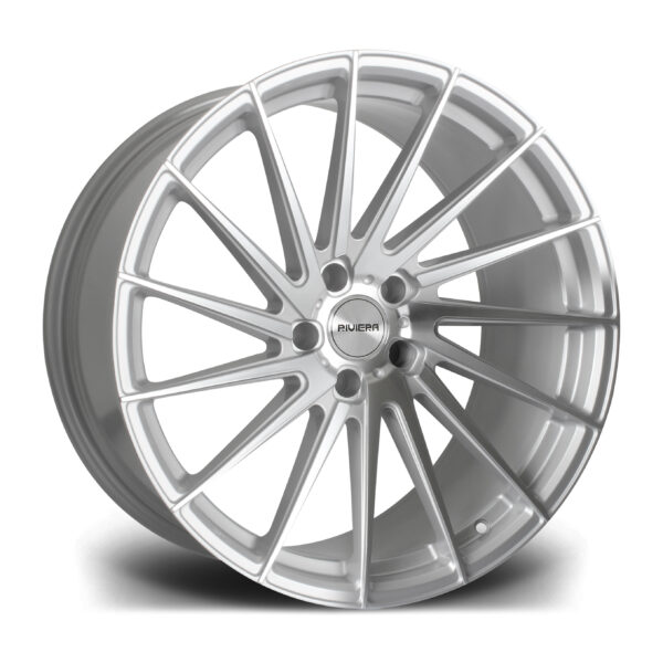 19″ RIVIERA RV199 SILVER BRUSHED – FITMENT 5X112