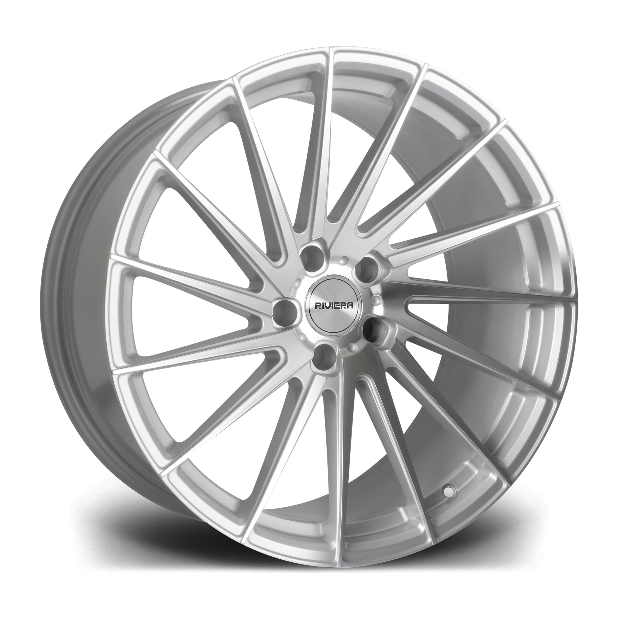 19″ RIVIERA RV199 SILVER BRUSHED – FITMENT 5×112