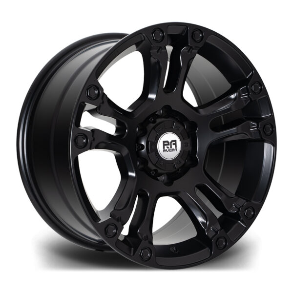 17″ RIVIERA XTREME RX980 SATIN BLACK – FITMENT 6×139