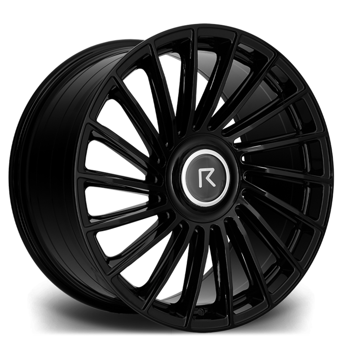 Riviera RF8 Gloss Black Alloy Wheels