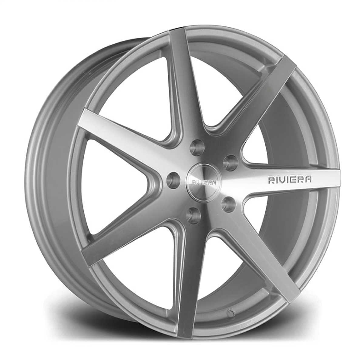 19″ Riviera RV177 Silver Polished for VW Transporter