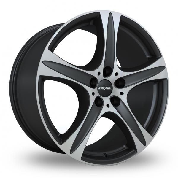 19″ Ronal R55 SUV Black Polished For VW Transporter