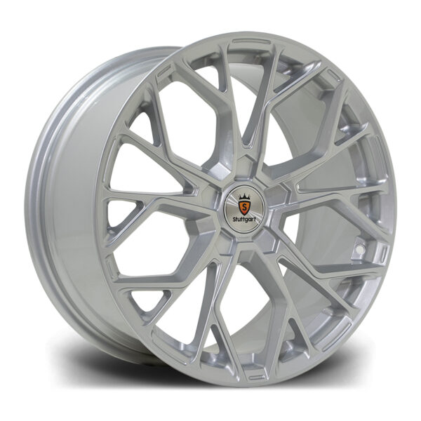 18″ STUTTGART SF12 SILVER – FITMENT BLANK