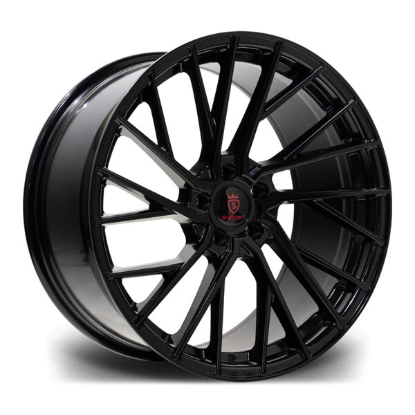 20″ STUTTGART SF15 SATIN BLACK – FITMENT 5X112