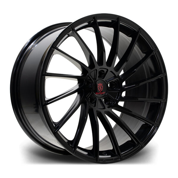 20″ STUTTGART SF16 SATIN BLACK – FITMENT 5X120