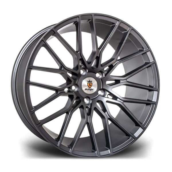 19″ STUTTGART ST8 MATT GUNMETAL – FITMENT 5X120