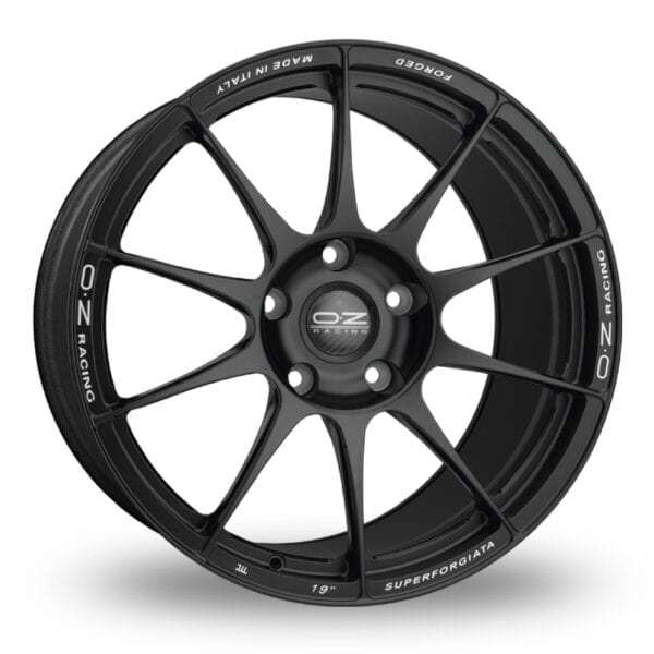 OZ RACING SUPERFORGIATA BLACK ALLOY WHEELS