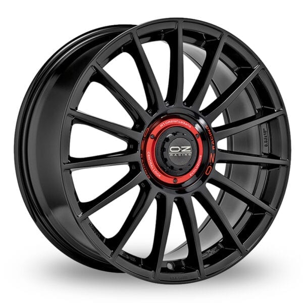 OZ RACING SUPERTURISMO EVOLUZIONE GLOSS BLACK ALLOY WHEELS