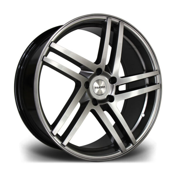 20″ RIVIERA TWIST Carbon Grigio – FITMENT 5X120