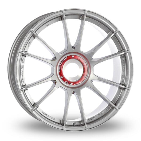 OZ RACING ULTRALEGGERA HLT CL SILVER ALLOY WHEELS