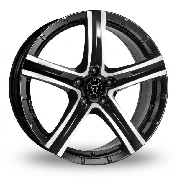 Wolfrace Quinto Black Polished (Special Offer) Alloy Wheel