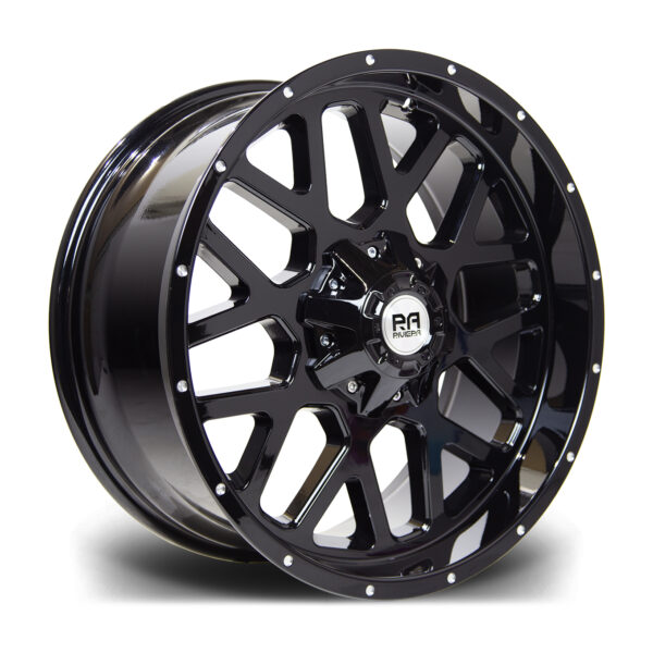 20″ RIVIERA XTREME RX960 GLOSS BLACK – FITMENT 6×139