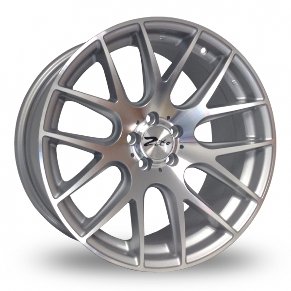 ZITO 935 SILVER POLISHED ALLOY WHEELS
