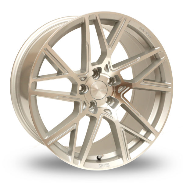ZITO ZF-X SILVER POLISHED ALLOY WHEELS
