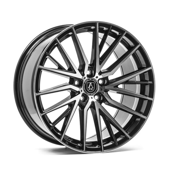 AXE EX40 BLACK POLISHED ALLOY WHEELS